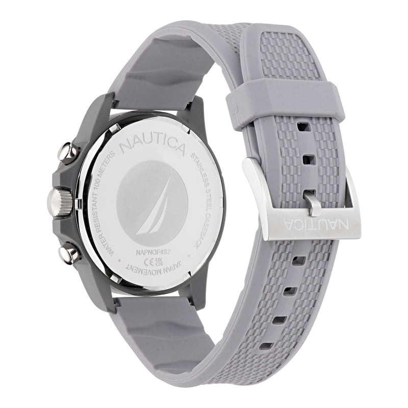 Nautica One Grey Round Dial Quartz Analog Men Watch Watch Nautica