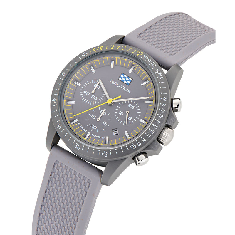 Nautica One Grey Round Dial Quartz Analog Men Watch Watch Nautica