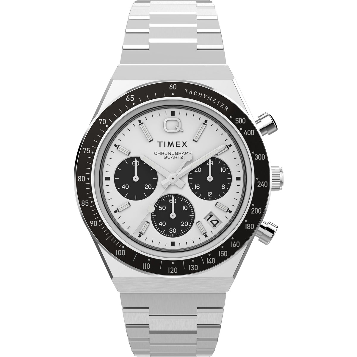 Timex Q Round 21mm White Dial Analog Men Watch - TWEG26400