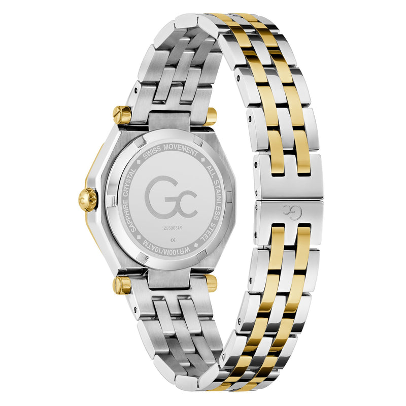 Gc Gleam Green Round Quartz Women Watch - Guess Collection Watch Gc