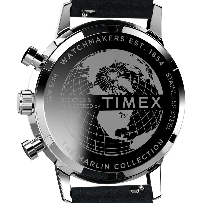 Timex Marlin Round 21mm Silver Dial Analog Men Watch - TW2W10300UJ Watch Timex