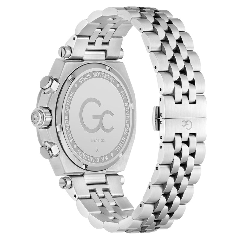 Gc Atlas Black Round Quartz Men Watch Watch Gc