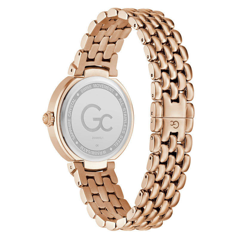 Gc Allure White Round Quartz Women Watch Watch Gc