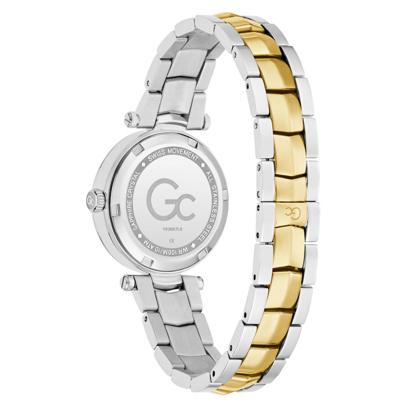 Gc Illusion Green Round Quartz Women Watch Watch Gc