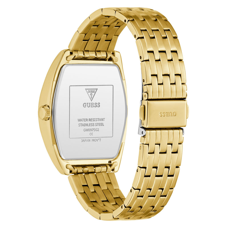 Guess Gabriel Green Rectangle Quartz Men Watch Watch Guess