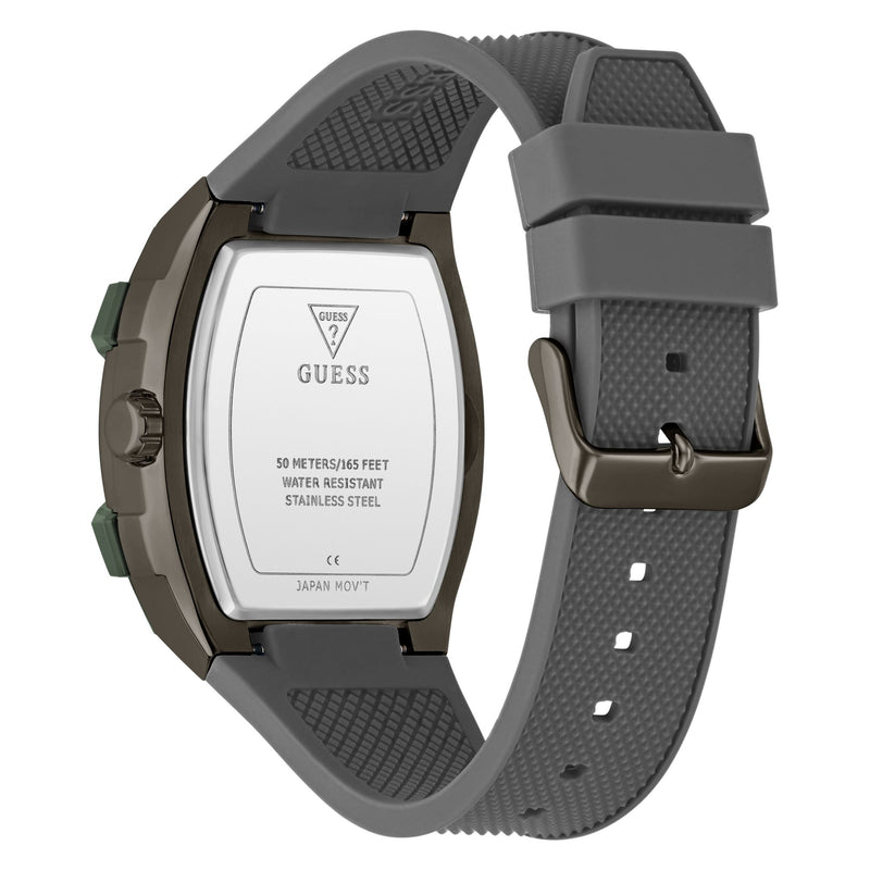 Guess Phoenix Grey Rectangle Quartz Men Watch Watch Guess