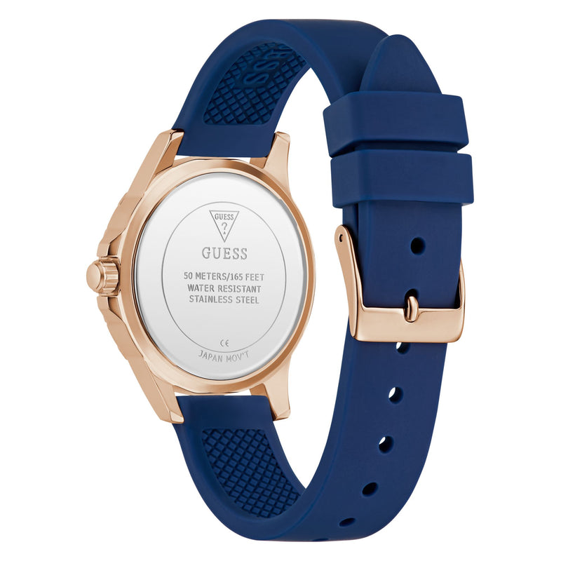 Guess Mist White Round Quartz Women Watch Watch Guess