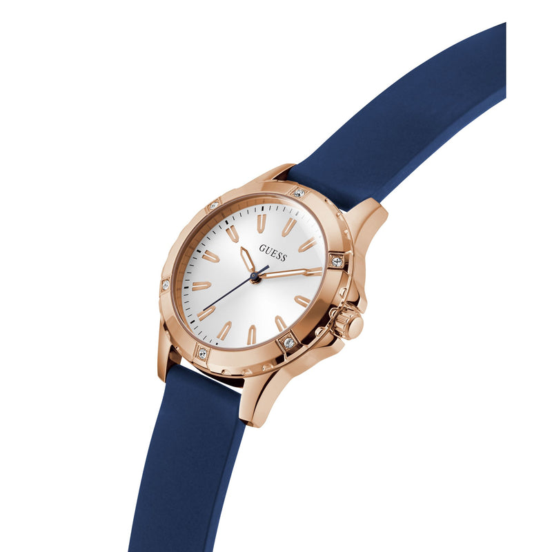 Guess Mist White Round Quartz Women Watch Watch Guess
