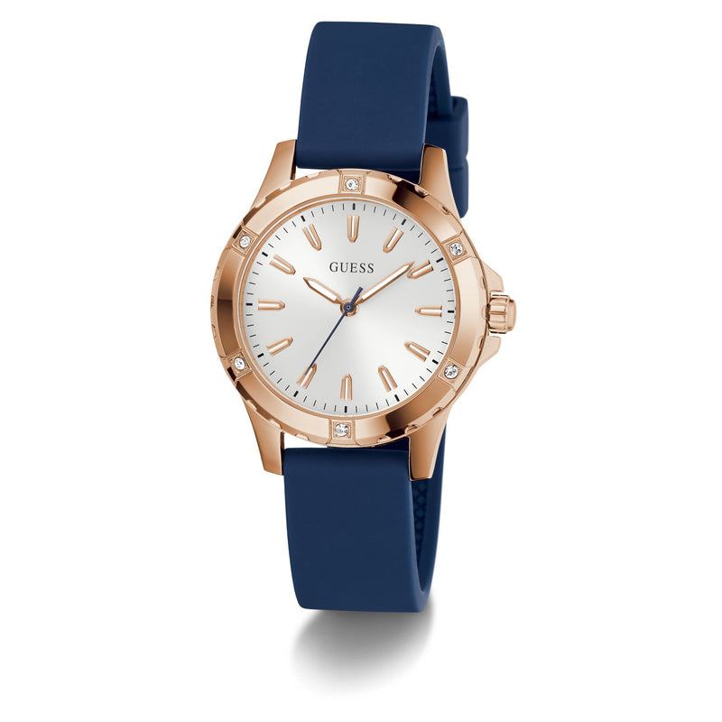 Guess Mist White Round Quartz Women Watch Watch Guess