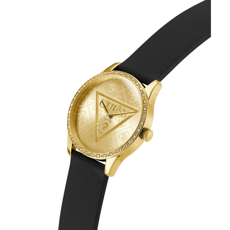 Guess Roxy Champagne Round Quartz Women Watch Watch Guess