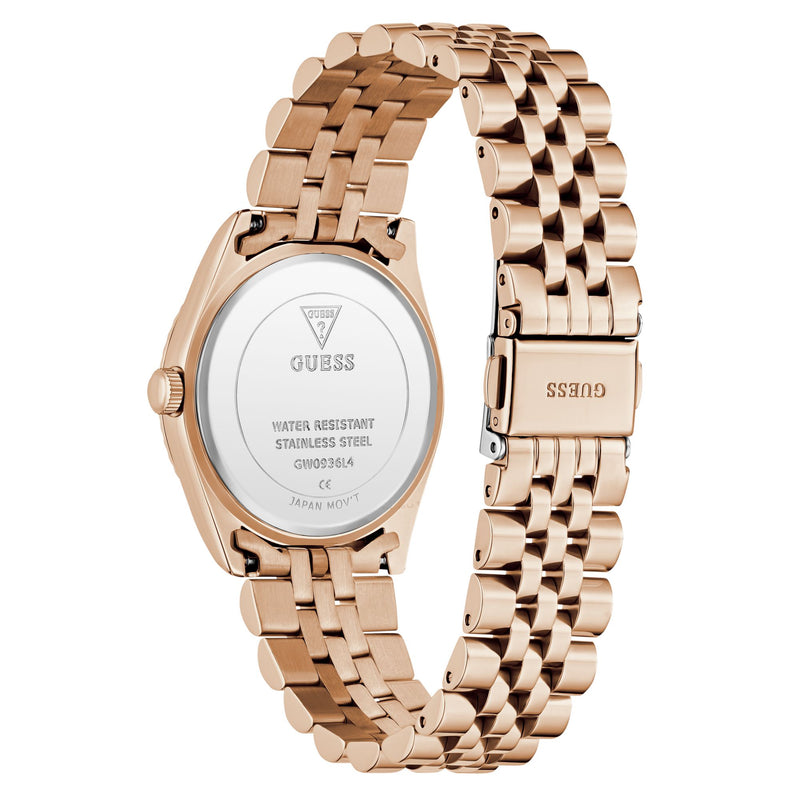 Guess Jada White Round Quartz Women Watch Watch Guess