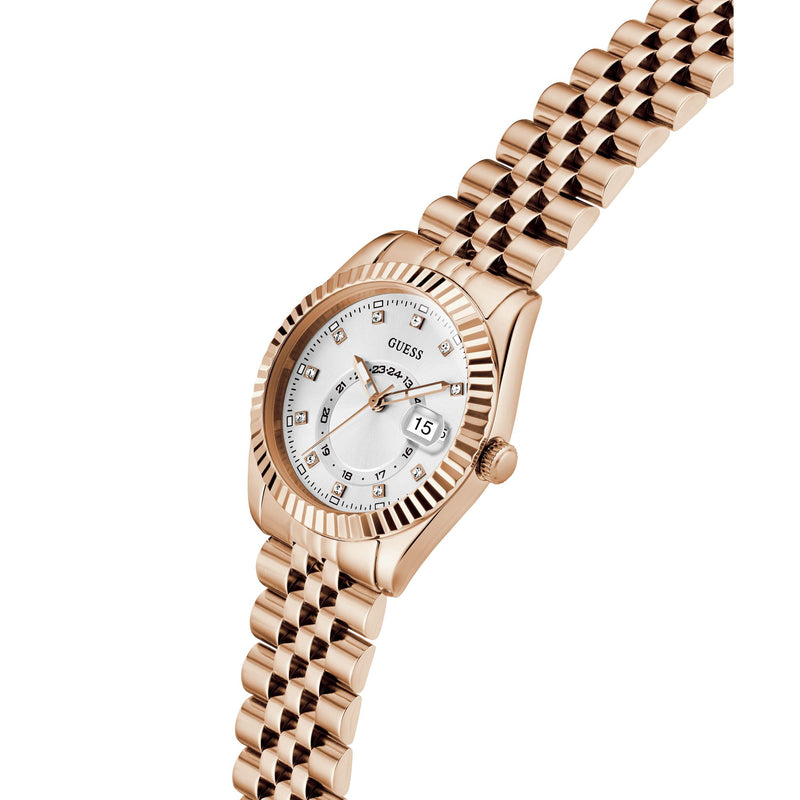 Guess Jada White Round Quartz Women Watch Watch Guess