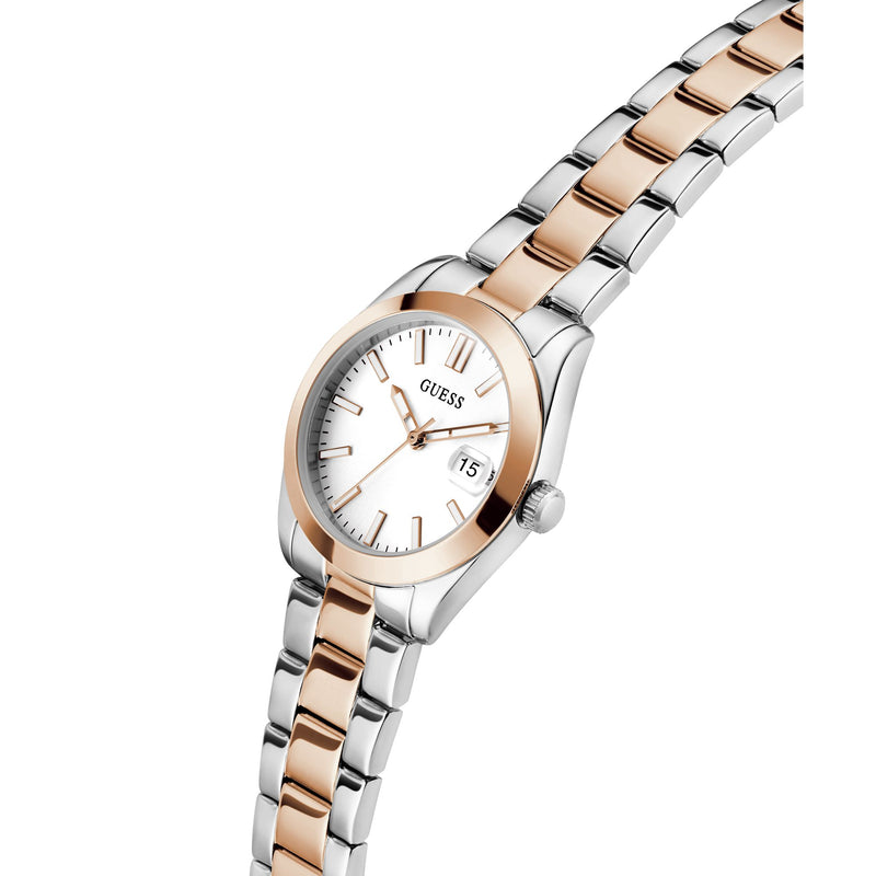 Guess Alice White Round Quartz Women Watch Watch Guess