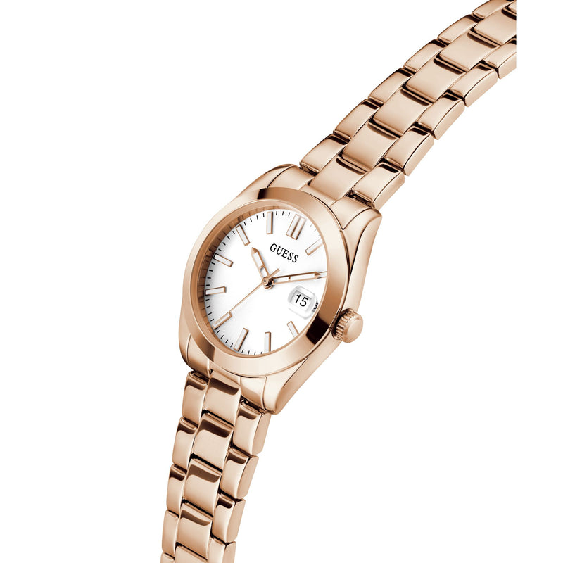 Guess Alice White Round Quartz Women Watch Watch Guess