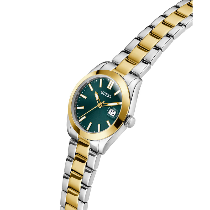 Guess Alice Green Round Quartz Women Watch Watch Guess