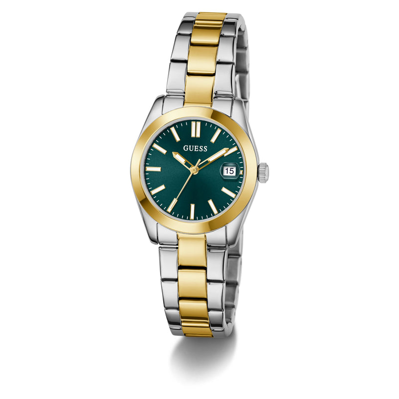 Guess Alice Green Round Quartz Women Watch Watch Guess