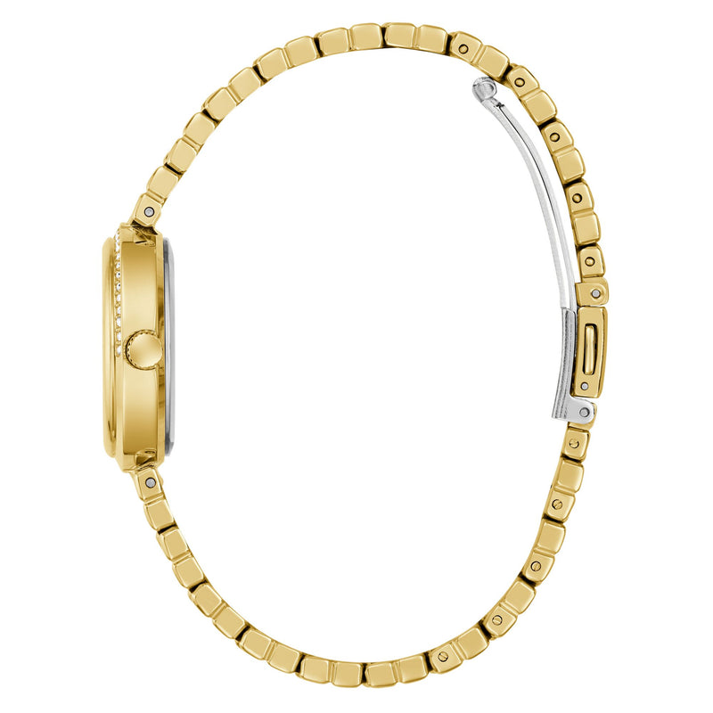 Guess Clara Blue Round Quartz Women Watch Watch Guess