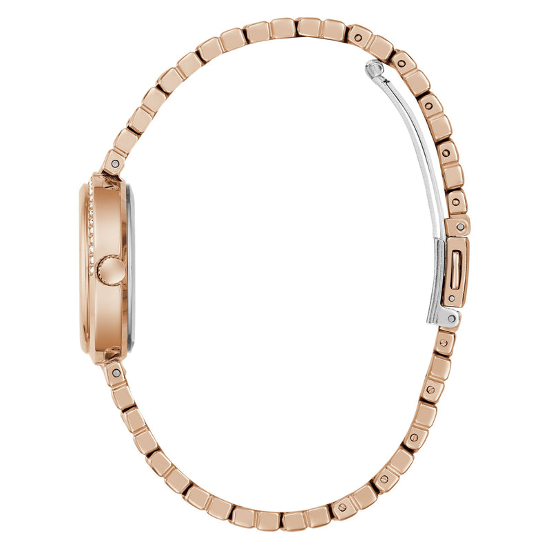 Guess Clara White Round Quartz Women Watch Watch Guess
