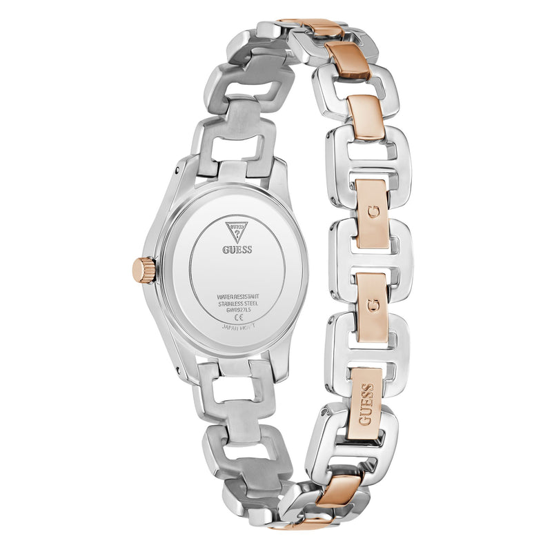 Guess Veda White Round Quartz Women Watch Watch Guess