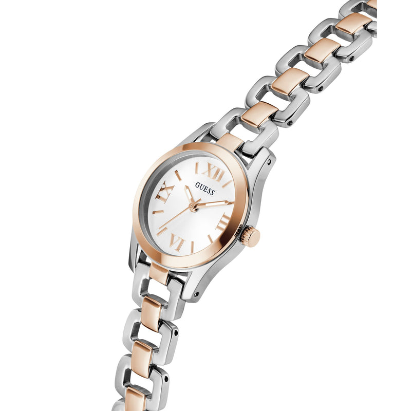 Guess Veda White Round Quartz Women Watch Watch Guess