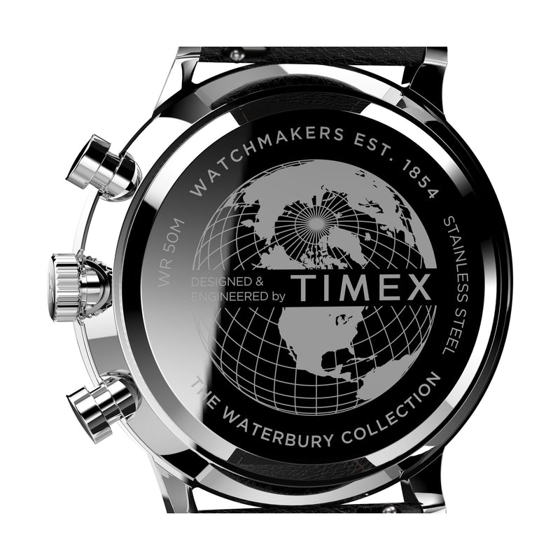 Timex Waterbury Round 21mm White Dial Analog Men Watch - TW2U88300UJ Watch Timex