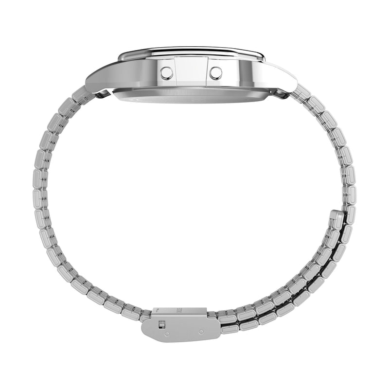 Timex 80 Grey Tonneau Quartz Digital Unisex Watch Watch Timex