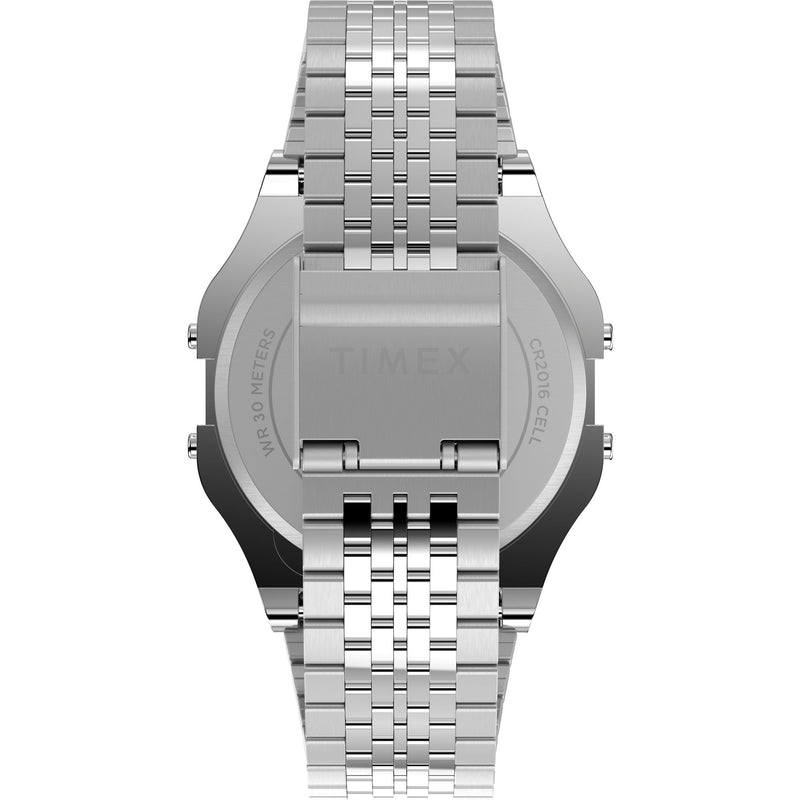 Timex 80 Grey Tonneau Quartz Digital Unisex Watch Watch Timex