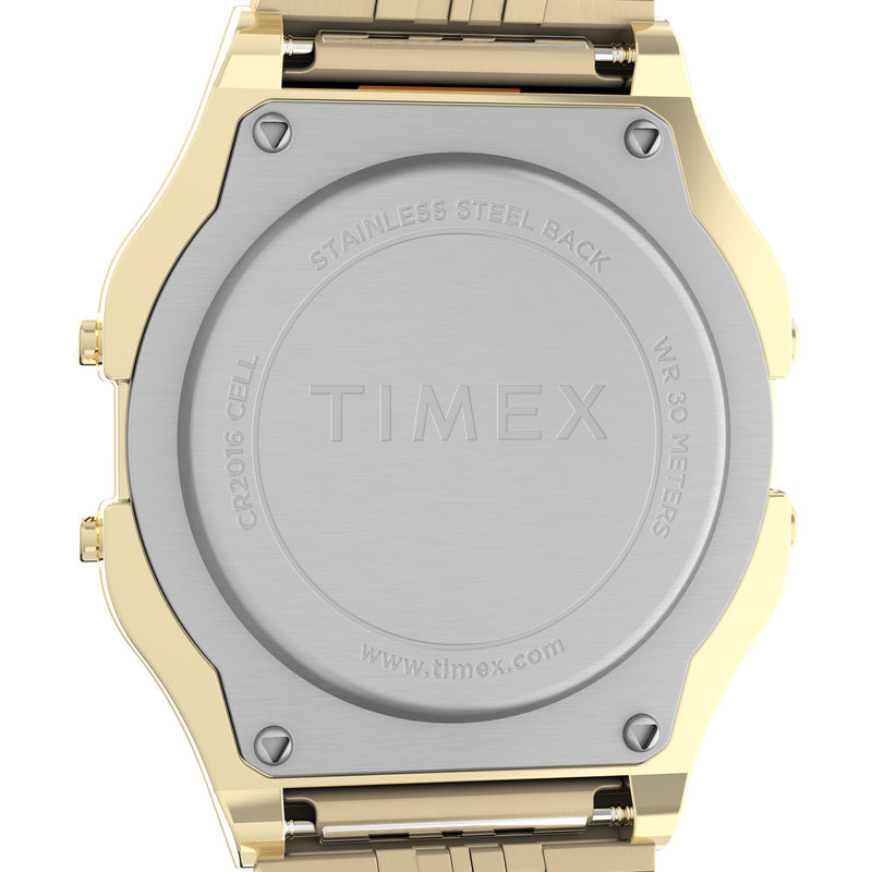 Timex 80 Grey Tonneau Quartz Digital Unisex Watch Watch Timex