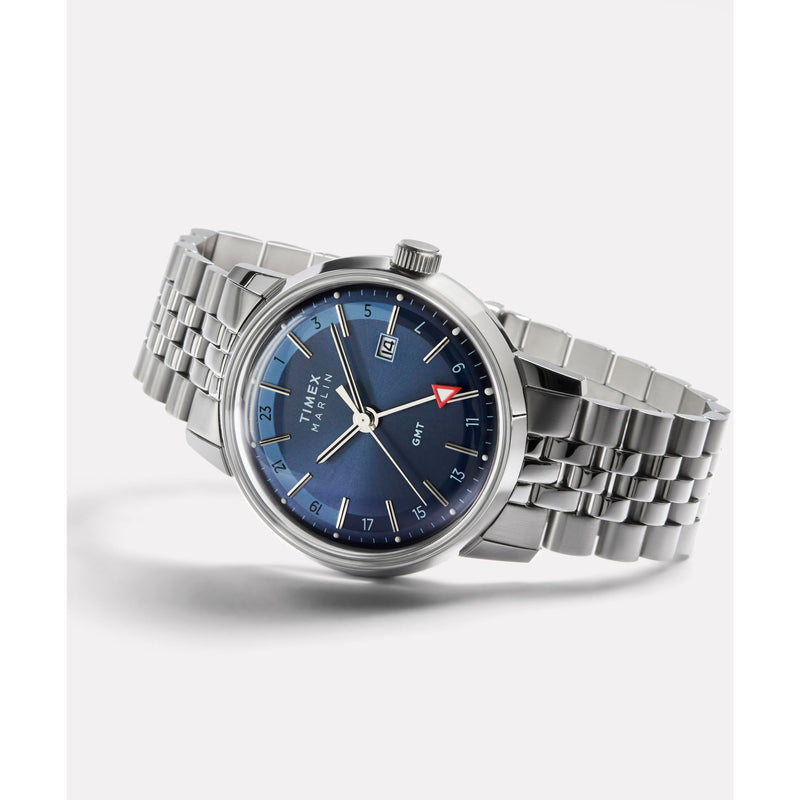 Timex Marlin Round 21mm Blue Dial Analog Men Watch - TW2Y47600IK Watch Timex