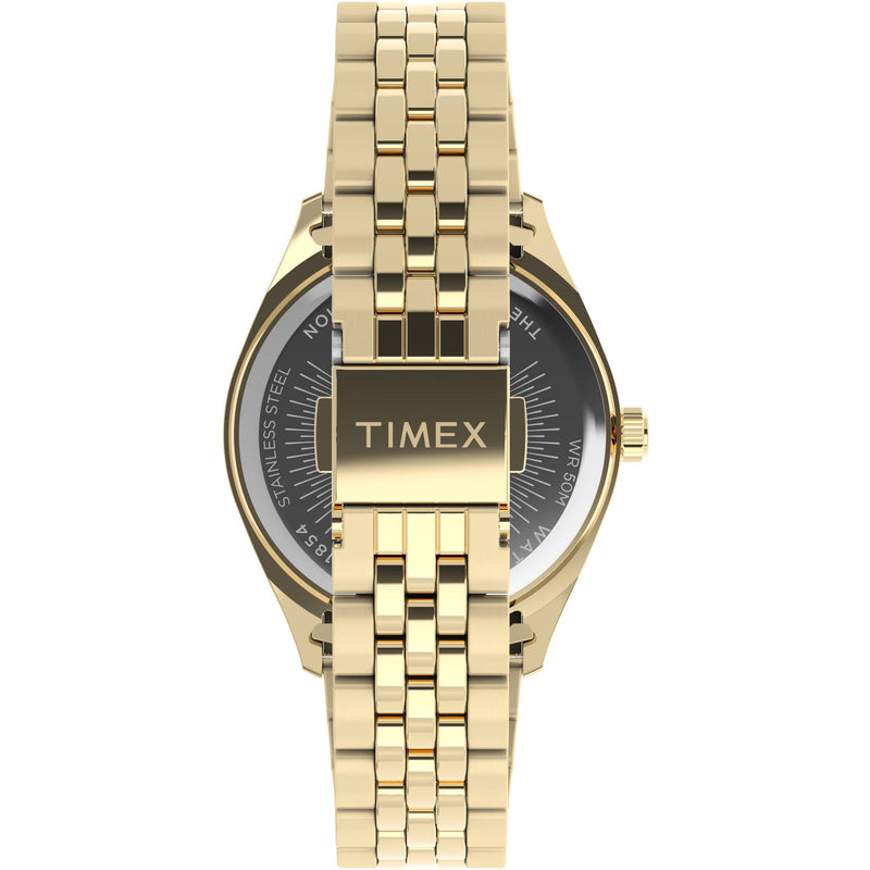 Timex Trend Round 21mm White Dial Analog Women Watch - TW2Y20300IK Watch Timex