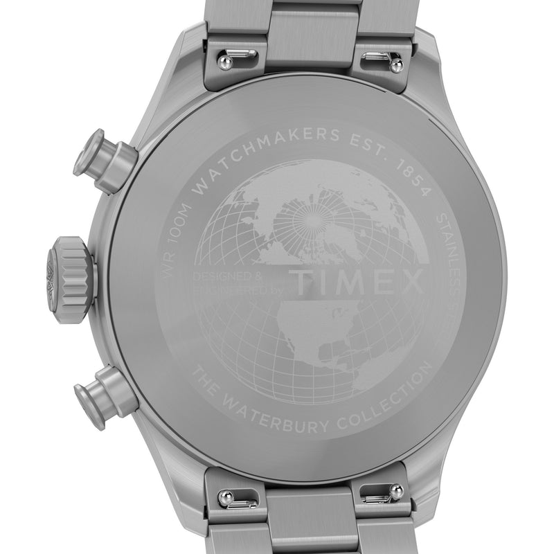 Timex Waterbury Round 21mm Green Dial Analog Men Watch - TW2Y19100IK Watch Timex