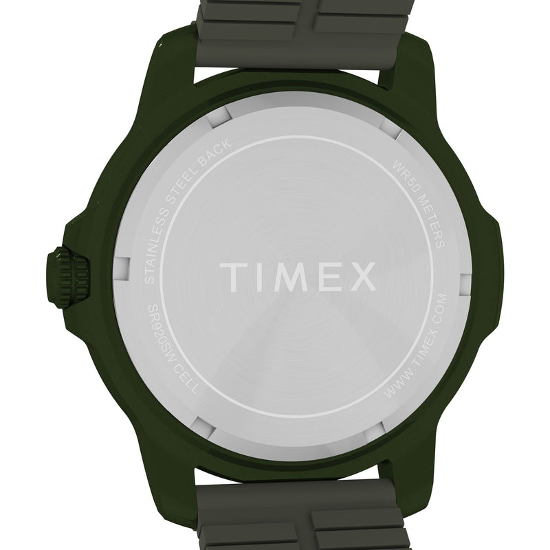 Timex Timberline Round 42mm Green Dial Analog Men Watch - TW4B34700UJ Watch Timex