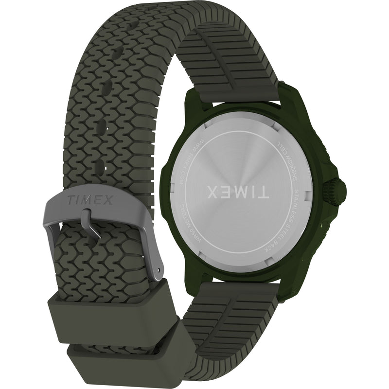 Timex Timberline Round 42mm Green Dial Analog Men Watch - TW4B34700UJ Watch Timex