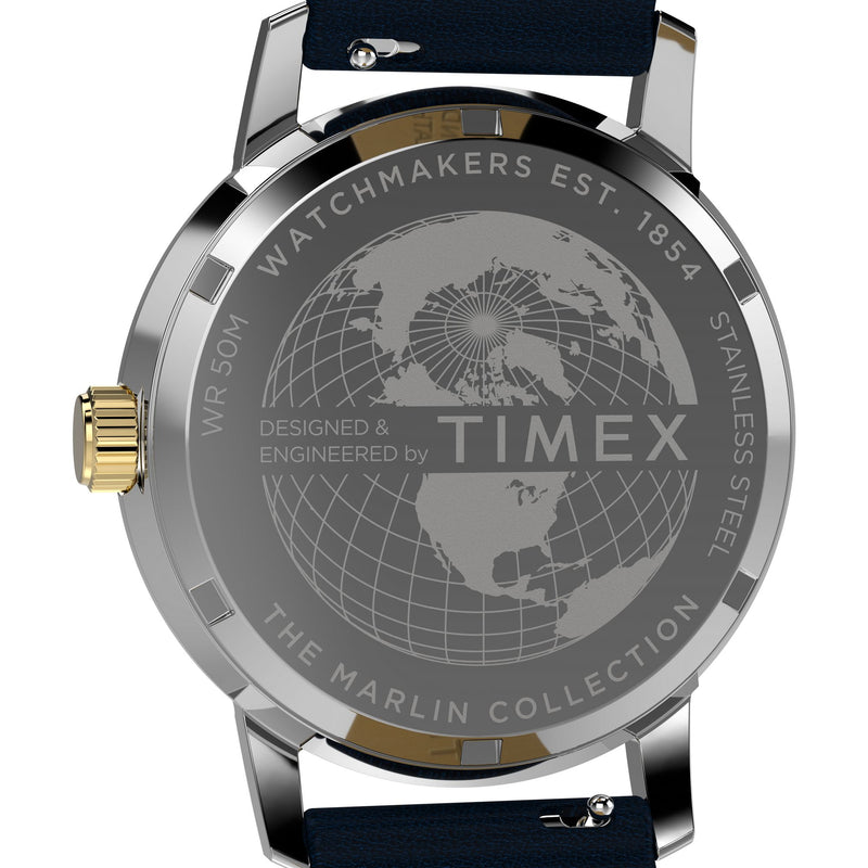 Timex Marlin Round 21mm Blue Dial Analog Men Watch - TW2Y47900UJ Watch Timex