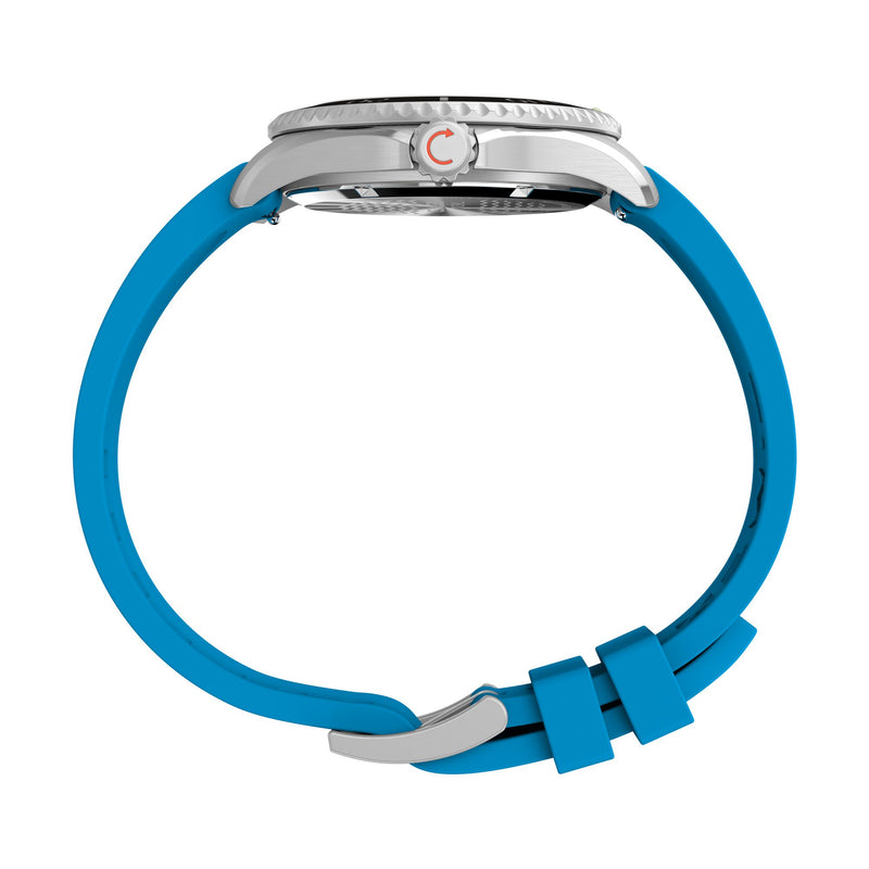 Timex Waterbury Round 21mm Blue Dial Analog Unisex Watch - TW2Y40400UJ Watch Timex