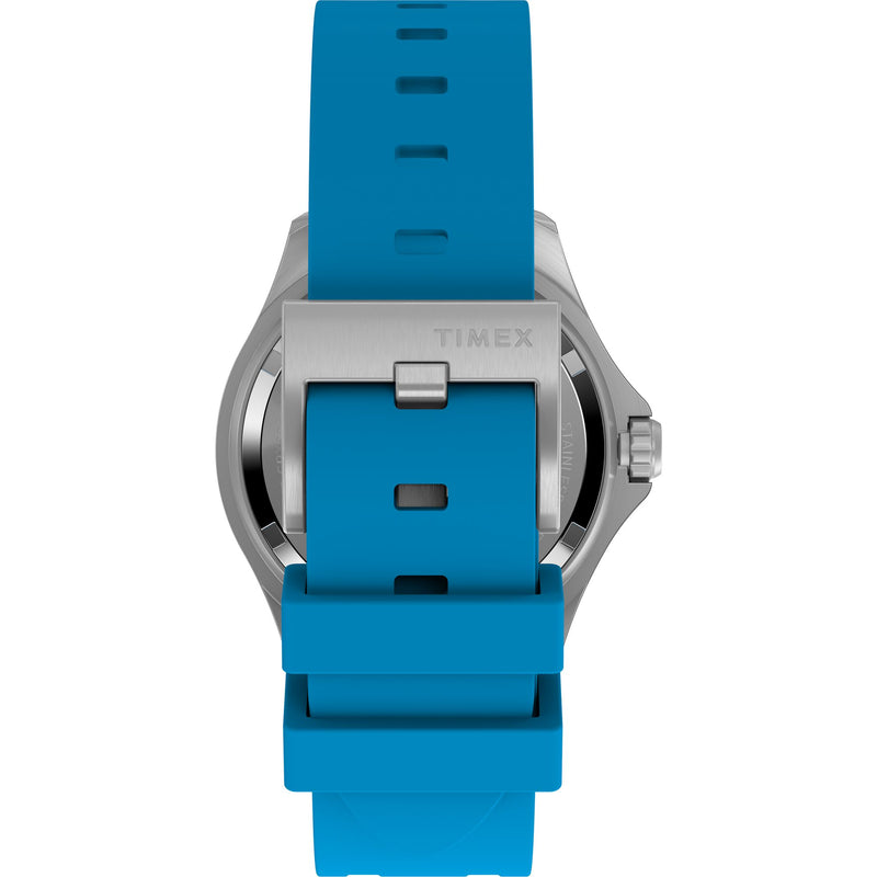 Timex Waterbury Round 21mm Blue Dial Analog Unisex Watch - TW2Y40400UJ Watch Timex
