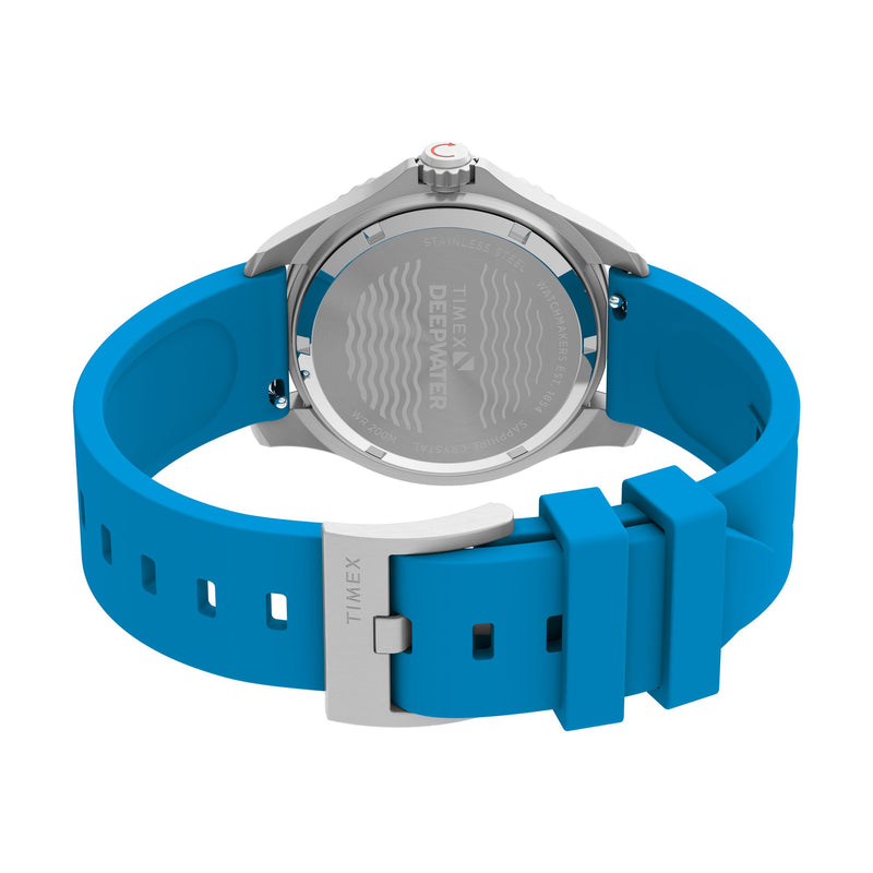 Timex Waterbury Round 21mm Blue Dial Analog Unisex Watch - TW2Y40400UJ Watch Timex