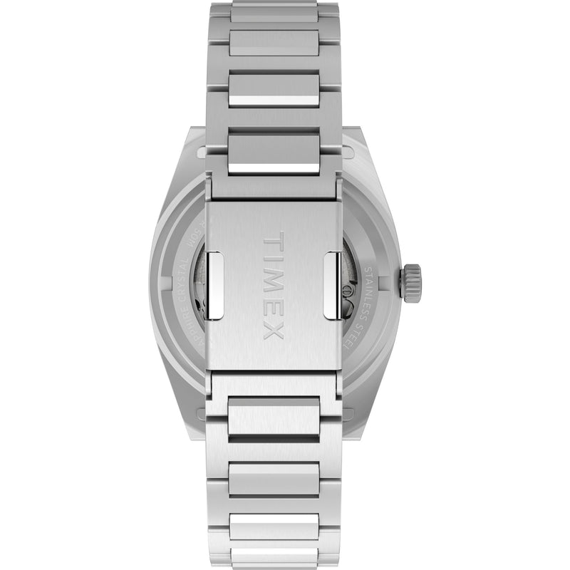 Timex Capstone Round 21mm Black Dial Mechanical Automatic Men Watch - TW2Y39600UJ Watch Timex