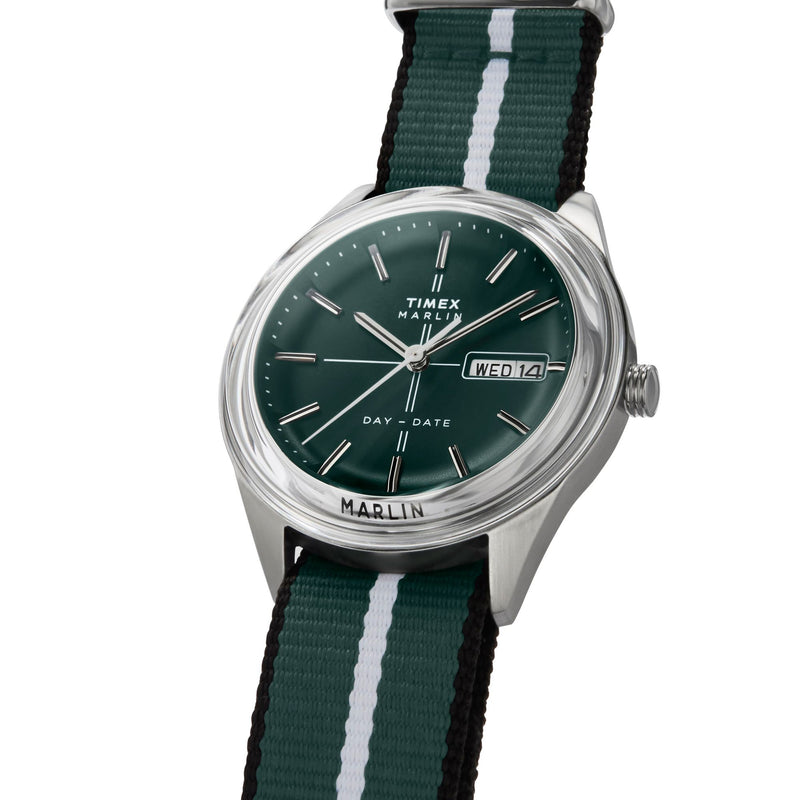 Timex Jet Round 38mm Green Dial Analog Men Watch - TW2Y37500UJ Watch Timex