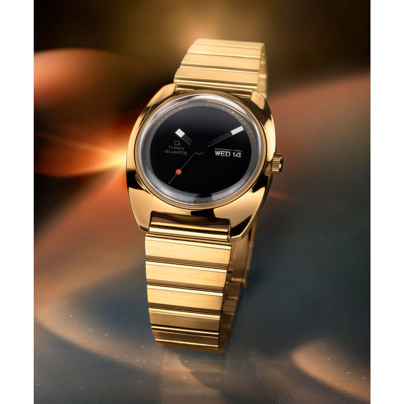 Timex Q Vintage Round 37mm Black Dial Analog Men Watch - TW2Y34400UJ Watch Timex