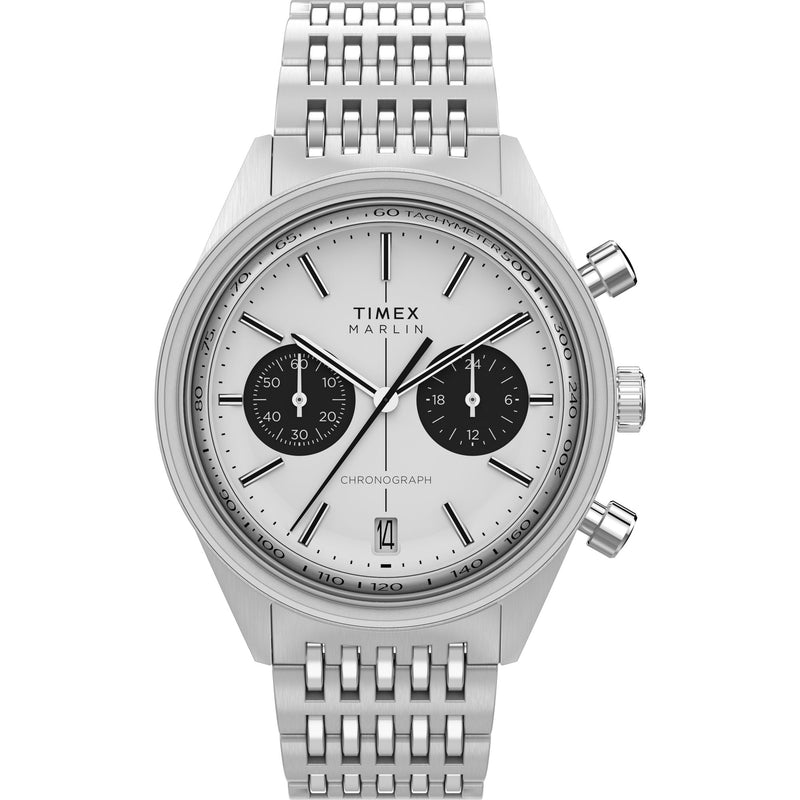 Timex Jet Round 21mm Silver Dial Analog Men Watch - TW2Y24600UJ Watch Timex