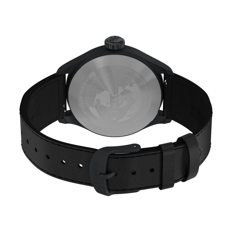Timex Waterbury Round 21mm Black Dial Analog Men Watch - TW2Y18900UJ Watch Timex