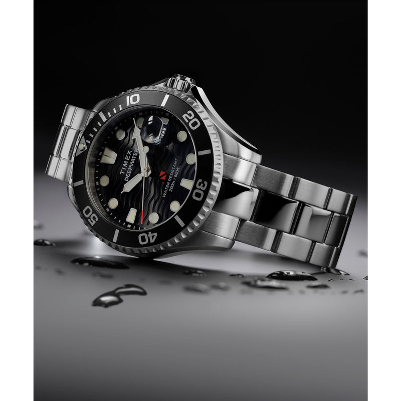 Timex Waterbury Round 21mm Black Dial Analog Men Watch - TW2W82000UJ Watch Timex