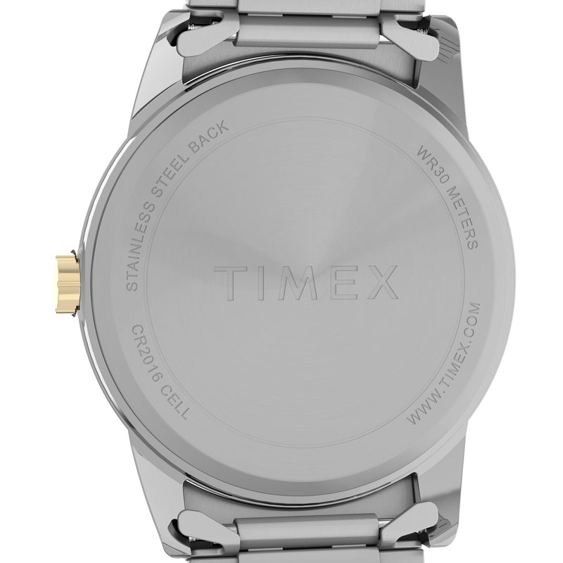 Timex Easy Reader Round 38mm White Dial Analog Men Watch - TW2V40100AP Watch Timex