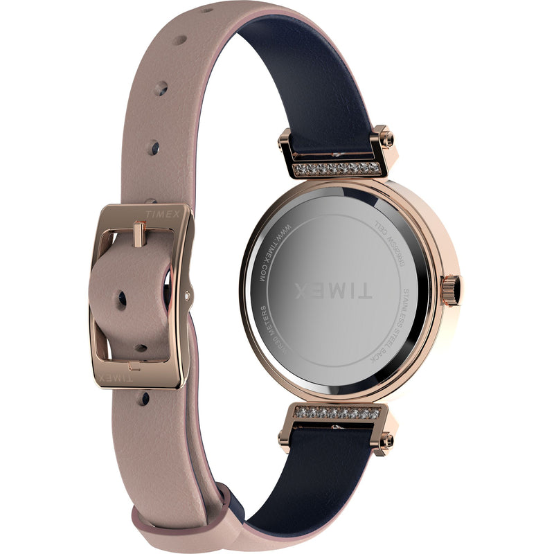 Timex Main Street Round 21mm Silver Dial Analog Women Watch - TW2W96300E6 Watch Timex