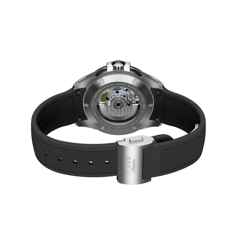 Timex Atelier Round 21mm Black Dial Mechanical Automatic Men Watch - TW2Y724004A Watch Timex