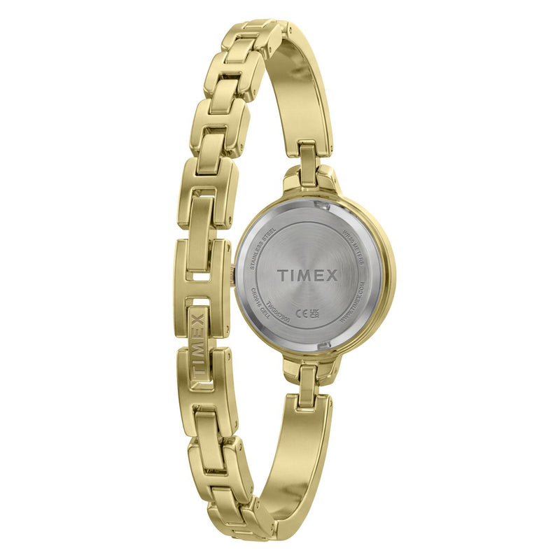 Timex Trend Round 28mm Gold Dial Analog Women Watch - TWG067900UJ Watch Timex