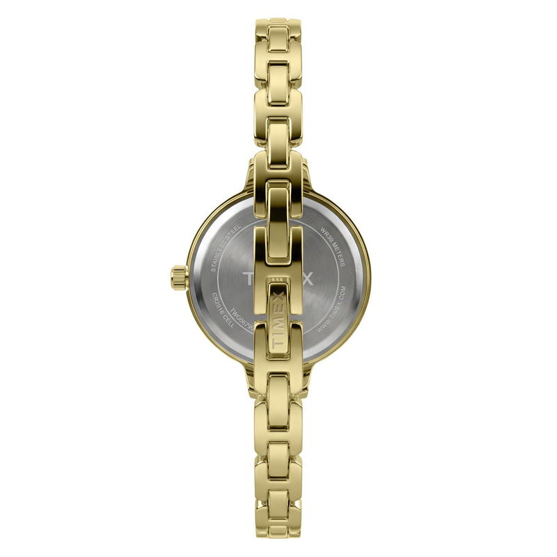 Timex Trend Round 28mm Gold Dial Analog Women Watch - TWG067900UJ Watch Timex