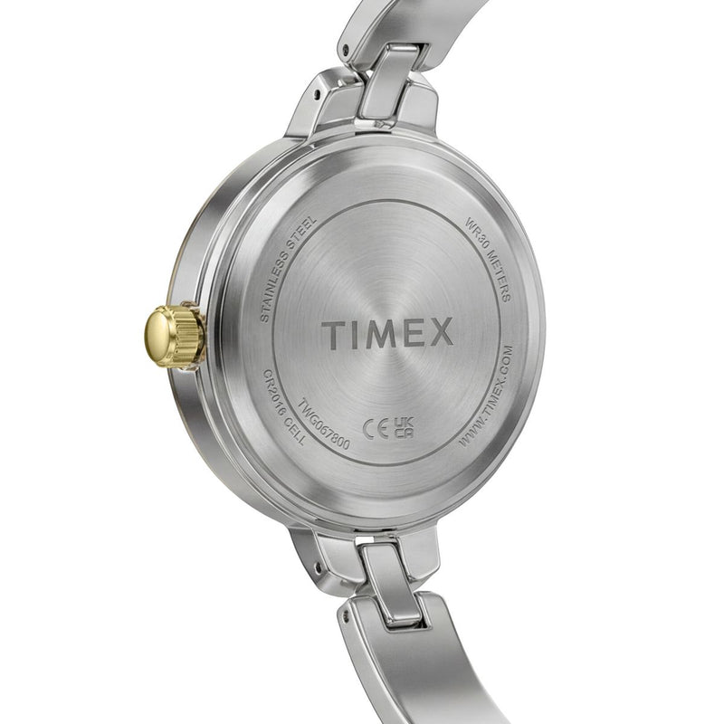 Timex Trend Round 28mm Silver Dial Analog Women Watch - TWG067800UJ Watch Timex