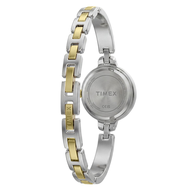 Timex Trend Round 28mm Silver Dial Analog Women Watch - TWG067800UJ Watch Timex